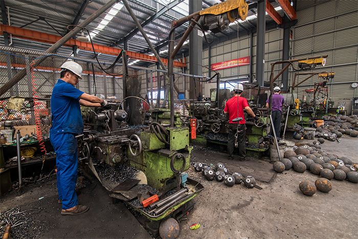 都匀网架配件车间